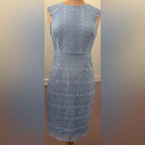 Lace detail dress